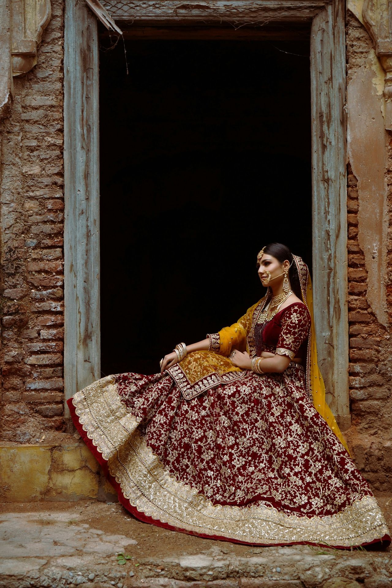 a person sitting on a bench
